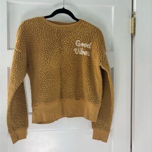 Grayson Threads Cozy Brown Crew Neck Sweater